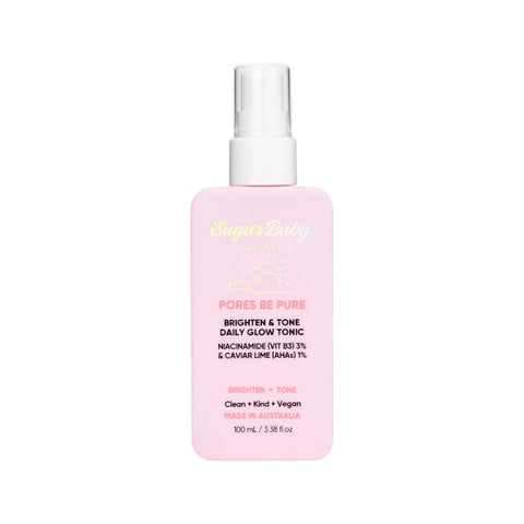 SugarBaby Pores Be Pure Brighten & Tone Daily Glow Tonic 100ml