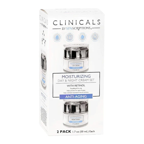 Spascriptions Clinicals Moisturizing Day Cream and Night Cream 2x 50ml