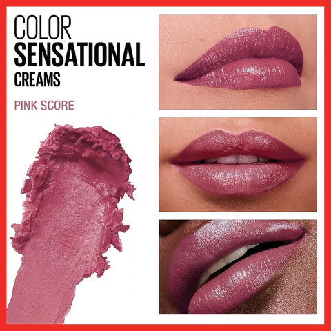 Maybelline Color Sensational The Creams Lipstick 244 Pink Score