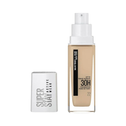 Maybelline SuperStay Active Wear 30HR Foundation 22 Light Bisque