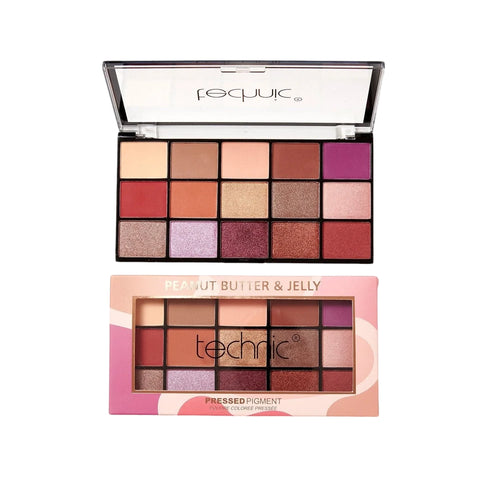 Technic Eyeshadow Palette Peanut Butter & Jelly