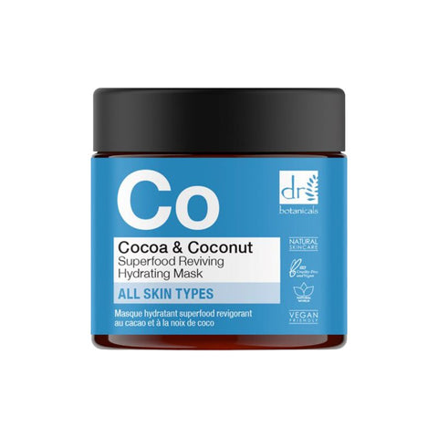 Dr Botanicals Hyaluronic Acid Cocoa & Coconut Superfood Hydrating Mask 60ml