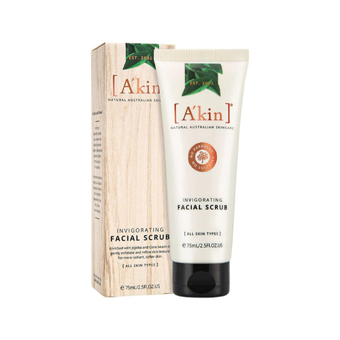 A'kin Invigorating Facial Scrub 75ml