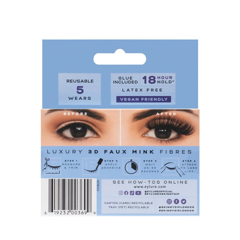 Eylure X Skinnydip Faux Mink Lashes Crescent Enchanted