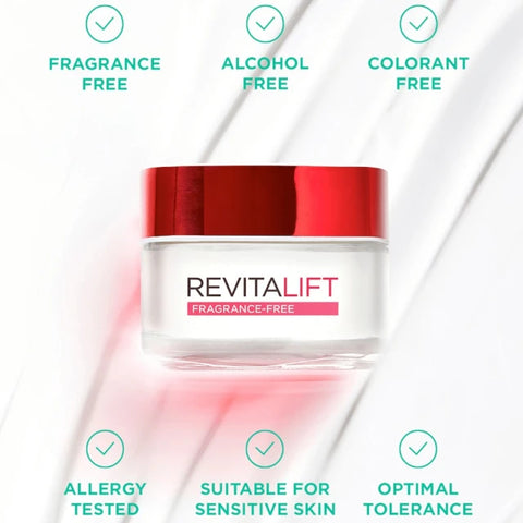 L'Oreal Paris Revitalift Hydrating Fragrance-Free Day Cream 50ml