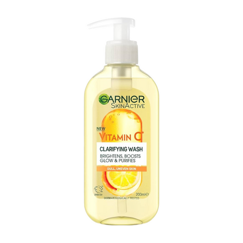 Garnier Skin Active Vitamin C Clarifying Wash 200ml