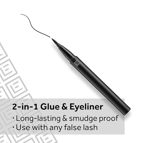 Eylure Line & Lash 2-in-1 Kit Black