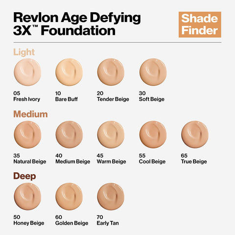 Revlon Age Defying 3X Foundation 30 Soft Beige