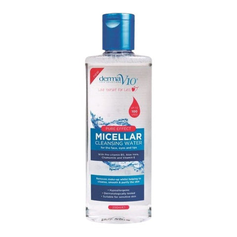 Derma V10 Micellar Cleansing Water 200ml