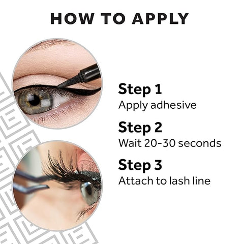 Eylure Line & Lash 2-in-1 Kit Black