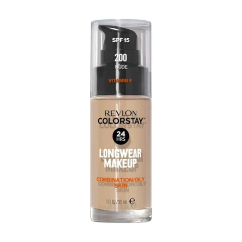 Revlon ColorStay Longwear Makeup Combination/Oily 200 Nude