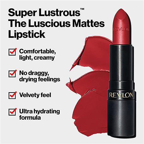 Revlon Super Lustrous Lipstick Matte 025 Insane