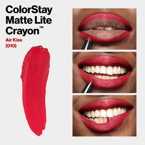 Revlon ColorStay Matte Lite Crayon 010 Air Kiss