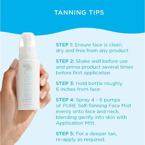 Bondi Sands Pure Self Tanning Face Mist 70ml