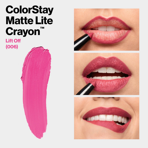 Revlon ColorStay Matte Lite Crayon 006 Lift Off