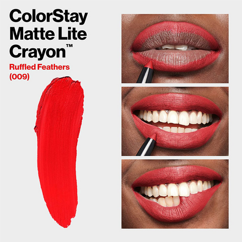 Revlon ColorStay Matte Lite Crayon 009 Ruffled Feathers