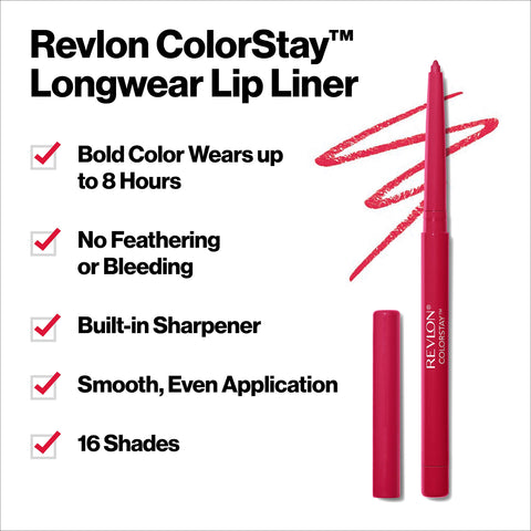 Revlon ColorStay Longwear Lip Liner 677 Fuchsia