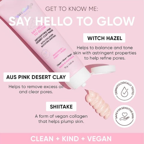 SugarBaby Say Hello To Glow Detoxifying Clay Mask 75ml