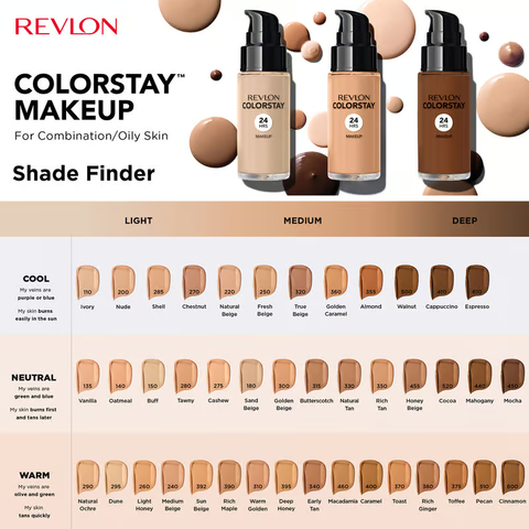 Revlon ColorStay Makeup Combination/Oily 135 Vanilla