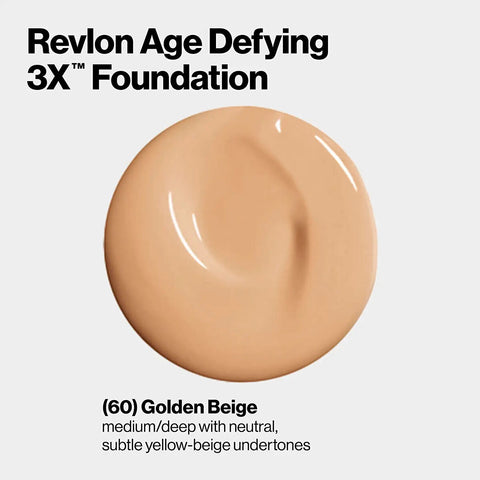 Revlon Age Defying 3X Foundation 60 Golden Beige