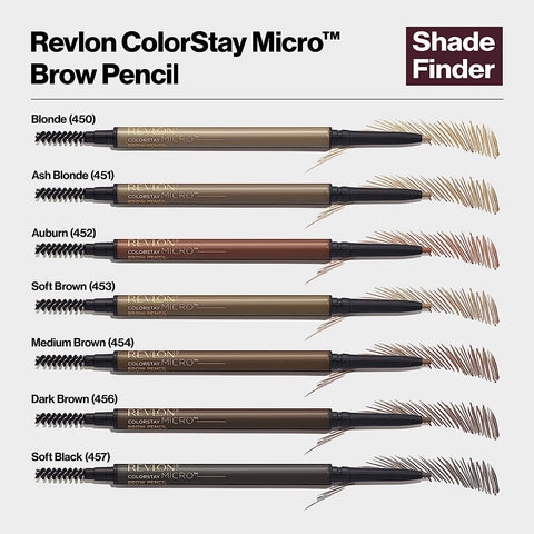 Revlon ColorStay Micro Brow Pencil 456 Dark Brown