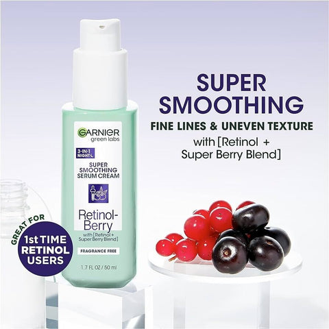 Garnier Super Smoothing Serum Cream Retinol-Berry 50ml